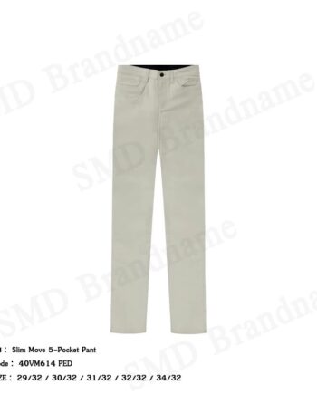 Calvin Klein กางเกงขายาวผู้ชาย รุ่น Slim Move 5-Pocket Pant Code: 40VM614 PED