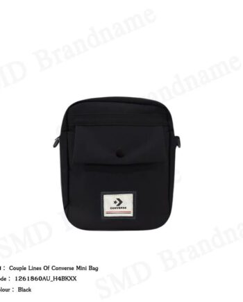 Converse กระเป๋าสะพายข้าง รุ่น Couple Lines Of Converse Mini Bag Code: 1261860AU_H4BKXX