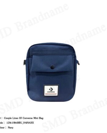 Converse กระเป๋าสะพายข้าง รุ่น Couple Lines Of Converse Mini Bag Code: 1261860BU_H4NAXX