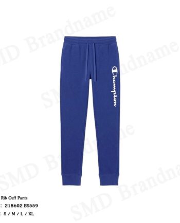 Champion กางเกงลำลองขายาวผู้ชาย รุ่น Rib Cuff Pants Code: 218602 BS559