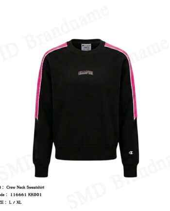 Champion เสื้อสเวตเตอร์ผู้หญิง รุ่น Crew Neck Sweatshirt Code: 116661 KK001