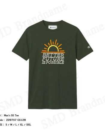 Champion เสื้อยืดคอกลมผู้ชาย รุ่น Man's SS Tee Code: 220757 GS128