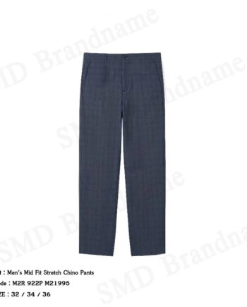 Paul Smith กางเกงขายาวผู้ชาย รุ่น Men's Mid Fit Stretch Chino Pants Code: M2R 922P M21995