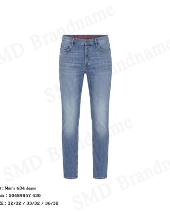 Hugo Boss กางเกงยีนส์ผู้ชาย รุ่น Men's 634 Jeans Code: 50489857 430