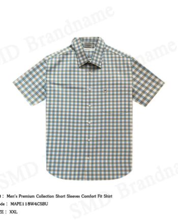 Arrow เสื้อเชิ้ตแขนสั้นผู้ชาย รุ่น Men's Premium Collection Short Sleeves Comfort Fit Shirt Code: MAPE118W4CSBU