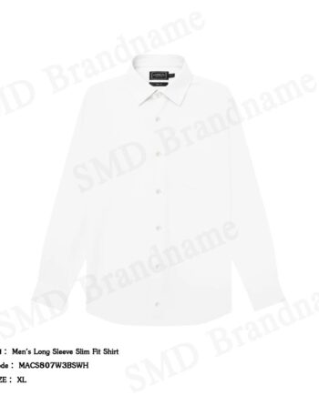 Arrow เสื้อเชิ้ตแขนยาวผู้ชาย รุ่น Men's Long Sleeve Slim Fit Shirt Code MACS807W3BSWH