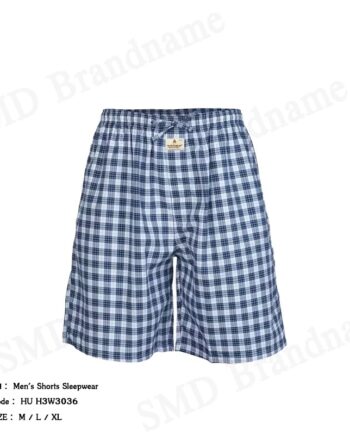 Hush Puppies กางเกงขาสั้นผู้ชาย รุ่น Men's Shorts Sleepwear Code: HU H3W3036 (Navy)