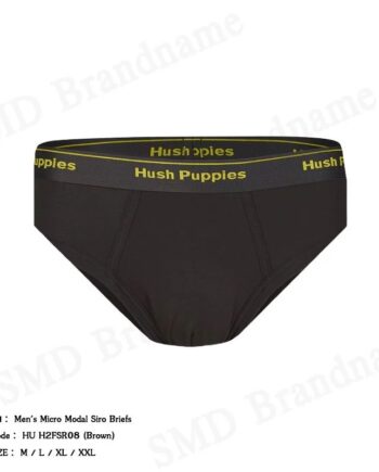 Hush Puppies กางเกงชั้นในผู้ชาย รุ่น Men's Micro Modal Siro Briefs Code: HU H2FSR08 (Brown)