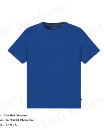 Jockey เสื้อยืดคอกลมผู้ชาย รุ่น Crew Neck Sleepwear Code: KU 94233 (Marina Blue)