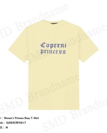 Coperni x Disney เสื้อยืดคอกลมผู้หญิง รุ่น Women's Princess Boxy T-Shirt  Code: DJS03CRF5017