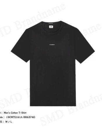 C.P. Company เสื้อยืดคอกลมผู้ชาย รุ่น Men's Cotton T-Shirt Code: 19CMTS161A 006374G