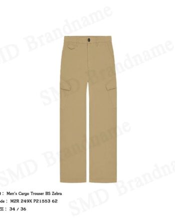Paul Smith กางเกงขายาวผู้ชาย รุ่น Men's Cargo Trouser BS Zebra Code: M2R 249X P21553 62