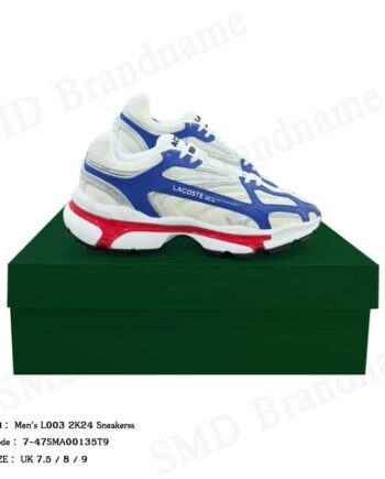 Lacoste รองเท้าผ้าใบผู้ชาย รุ่น Men's L003 2K24 Sneakers Code: 7-47SMA00135T9
