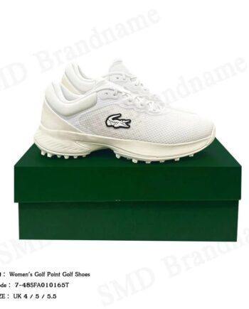 Lacoste รองเท้าผ้าใบผู้หญิง  รุ่น Women's Golf Point Golf Shoes Code: 7-48SFA010165T