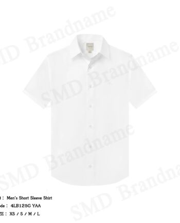 Calvin Klein เสื้อเชิ้ตแขนสั้นผู้ชาย รุ่น Men's Short Sleeve Shirt Code: 4LB125G YAA