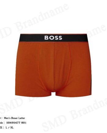 Hugo Boss กางเกงชั้นในผู้ชาย รุ่น Men's Boxer Letter Code: 50495477 801