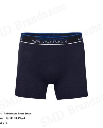 Jockey กางเกงชั้นในผู้ชาย รุ่น Performance Boxer Trunk Code: KU 3130 (Navy)