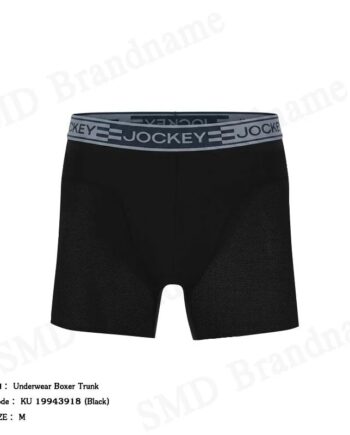 Jockey กางเกงชั้นในผู้ชาย รุ่น Underwear Boxer Trunk Code: KU 19943918 (Black)