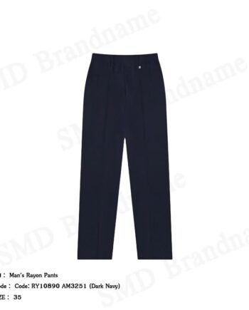 Arrow กางเกงสแล็คผู้ชาย ขายาว ทำงาน รุ่น Man's Rayon Pants Code: RY10890 AM3251 (Dark Navy)