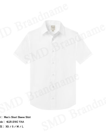 Calvin Klein เสื้อเชิ้ตแขนสั้นผู้ชาย รุ่น Men's Short Sleeve Shirt Code: 4LB125G YAA