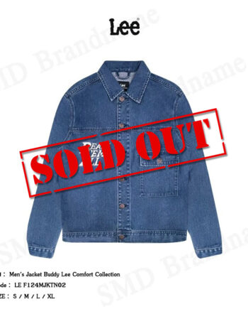 Lee เสื้อแจ็คเก็ตแขนยาวผู้ชาย รุ่น Men's Jacket Buddy Lee Comfort Collection Code: LE F124MJKTN02