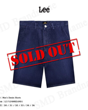 Lee กางเกงยีนส์ขาสั้นผู้ชาย รุ่น Men's Denim Shorts Code: LE F124MSEAN01