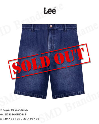 Lee กางเกงยีนส์ขาสั้น รุ่น Regular Fit Men's Shorts Code: LE S624MSHOS43
