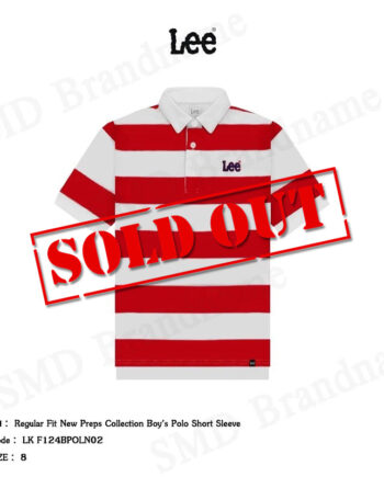 Lee เสื้อโปโลเด็ก รุ่น Regular Fit New Preps Collection Boy's Polo Short Sleeve Code: LK F124BPOLN02