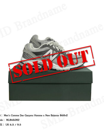 New Balance x CDG รองเท้าผ้าใบผู้ชาย รุ่น Men's Comme Des Garcons Homme x New Balance 860v2 Code: ML860JM2