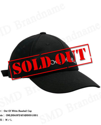 Off-White หมวกแก็ป รุ่น Out Of White Baseball Cap Code: OMLB069F24FAB0091001