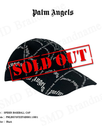 Palm Angels หมวก รุ่น Spider Baseball Cap Code: PMLB075F22FAB0011001