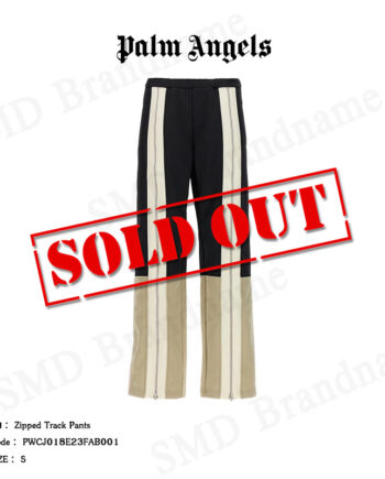Palm Angels กางเกงขายาว รุ่น Zipped Track Pants Code: PWCJ018E23FAB001