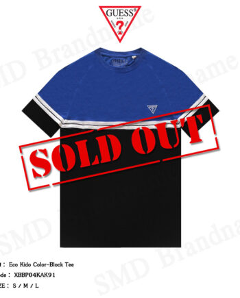 Guess เสื้อยืด รุ่น Eco Kido Color-Block Tee Code: XBBP04KAK91