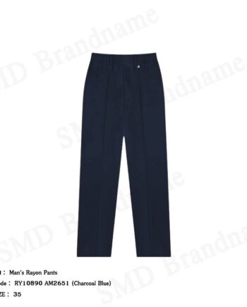 Arrow กางเกงสแล็คผู้ชาย ขายาว ทำงาน รุ่น Man's Rayon Pants Code: RY10890 AM2651 (Charcoal Blue)