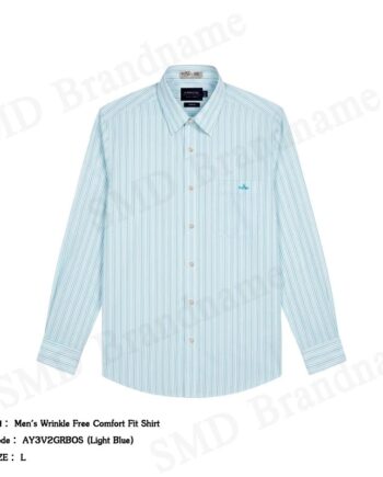 Arrow เสื้อเชิ้ตแขนยาวผู้ชาย รุ่น Men's Wrinkle Free Comfort Fit Shirt Code: AY3V2GRBOS (Light Blue)