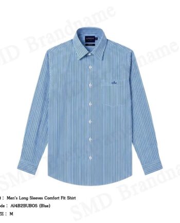 Arrow เสื้อเชิ้ตแขนยาวผู้ชาย รุ่น Men's Long Sleeves Comfort Fit Shirt Code: AI4B2BUBOS (Blue)