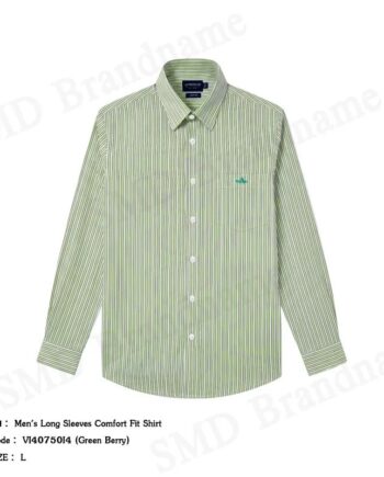Arrow เสื้อเชิ้ตแขนยาวผู้ชาย รุ่น Men's Long Sleeves Comfort Fit Shirt Code: VI40750I4 (Green Berry)