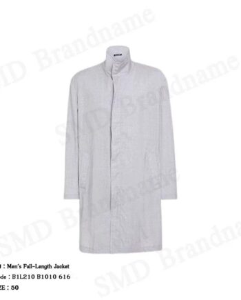 Emporio Armani เสื้อแจ็คเก็ตผู้ชาย รุ่น Men's Full-Length Jacket  Code: B1L210 B1010 616