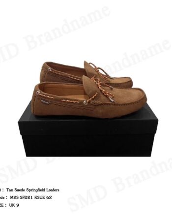 Paul Smith รองเท้าโลฟเฟอร์ผู้ชาย รุ่น Tan Suede Springfield Loafers Code: M2S SFD21 KSUE 62