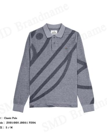 Vivienne Westwood เสื้อโปโลผู้ชาย รุ่น Classic Polo Code: 2H01000H J0051 P204