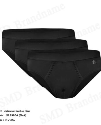 John Henry กางเกงชั้นในผู้ชาย รุ่น Underwear Bamboo Fiber Code: JU 29004 (Black)