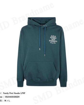Family First Milano เสื้อสเวตเตอร์แขนยาว รุ่น Family First Hoodie LFNF Code: HS2503GREEN