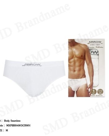 Arrow กางเกงชั้นในผู้ชาย รุ่น Body Seamless Code: MXPBB04W3CRWH