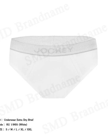 Jockey กางเกงชั้นในผู้ชาย รุ่น Underwear Extra Dry Brief Code: KU 1905 (White)