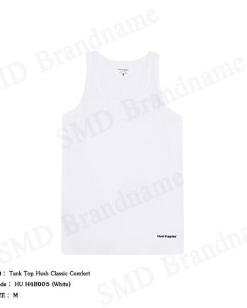 Hush Puppies เสื้อกล้ามผู้ชาย รุ่น Tank Top Hush Classic Comfort Code: HU H4B005 (White)