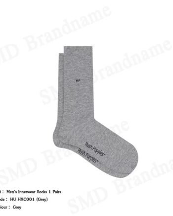 Hush Puppies ถุงเท้า รุ่น Men's Innerwear Socks 1 Pairs Code: HU HXC001 (Grey)