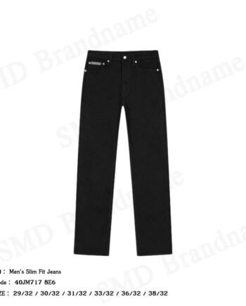 Calvin Klein Jeans กางเกงยีนส์ผู้ชาย รุ่น Men's Slim Fit Jeans Code: 40JM717 8E6
