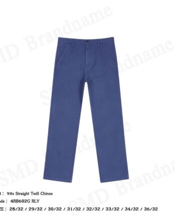 Calvin Klein กางเกงขายาวผู้ชาย รุ่น 90s Straight Twill Chinos Code: 4RB602G RLY