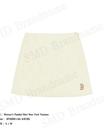 MLB กระโปรงสั้นผู้หญิง รุ่น Women's Padded Skirt New York Yankees Code 3FSKB0146 43CRD