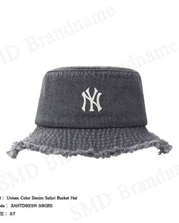 MLB หมวกบักเก็ต รุ่น Unisex Color Denim Safari Bucket Hat Code: 3AHTD025N 50GRS